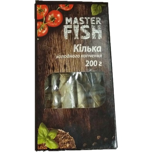 Master Fish Cold-Smoked Sprats 200g