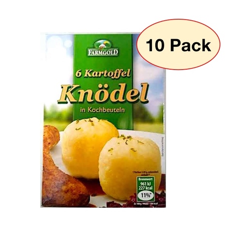 Farmgold 6 Potato Dumplings Half & Half in BAG 200g / Pack of 10
