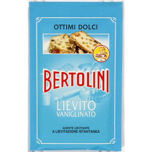 Bertolini Raising Agent Instant Vanilla Flavoured 16g / Lievito Vaniglinato