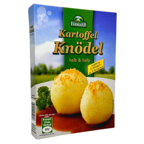 Farmgold 12 Potato Dumplings Half & Half MIX 309g