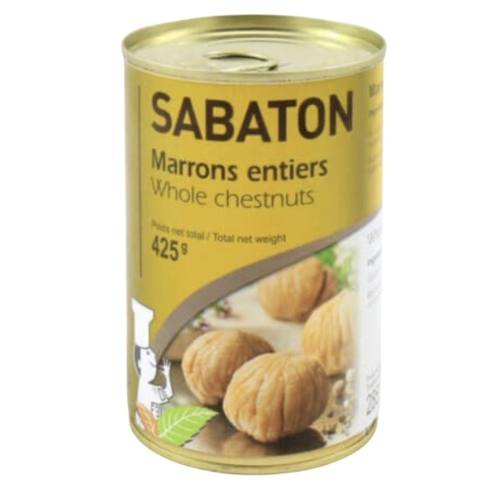 Sabaton Chestnuts Whole 425g