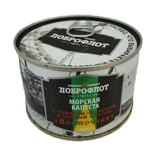 Dobroflot Sea Kale with Tomato, Garlic & Soy Sauce 250g