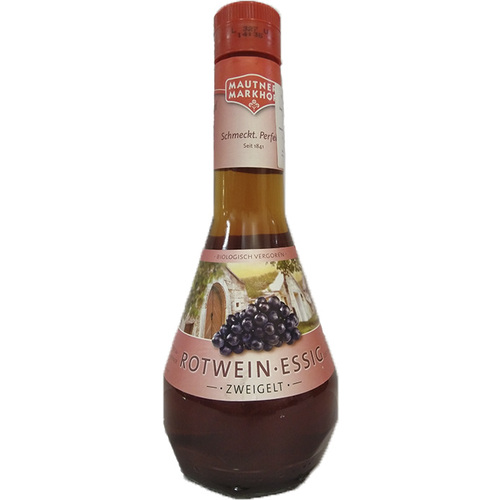 Mautner Markhof Organic Red Wine Vinegar Fermented 500ml