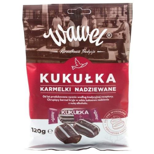 Wawel Candy Choco-Fudge 105g / Karmelki Nadziewane Kukulka