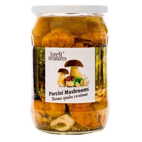 Forest Treasures Mushrooms Salted Porcini 530g