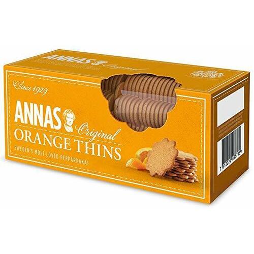 Lotus Annas Original Thins Orange 150g / Pepparkakor