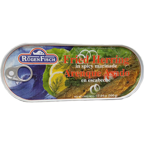 Rugen Fried Herring in Spicy Marinade 500g