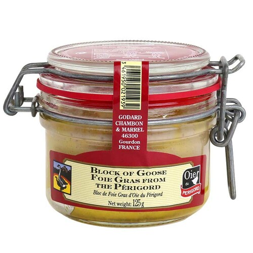 Godard Block of Goose Foie Gras from Perigold Jar 125g